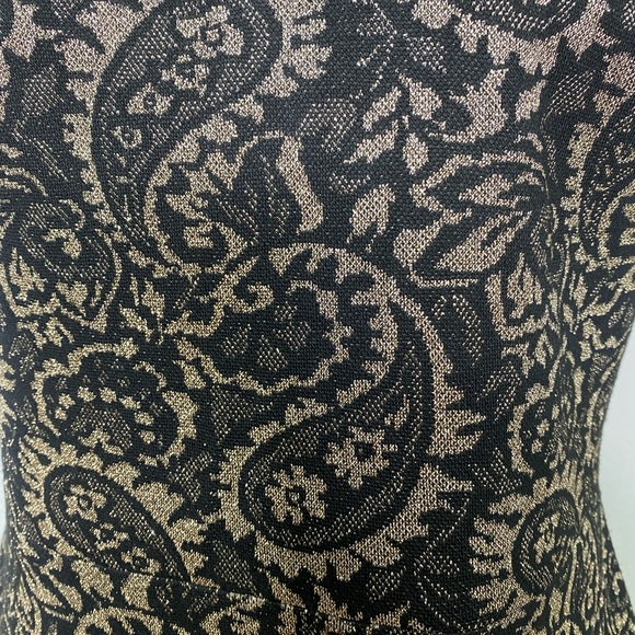 Tommy Hilfiger, dress size 10,Metallic, black and gold . - Picture 8 of 10